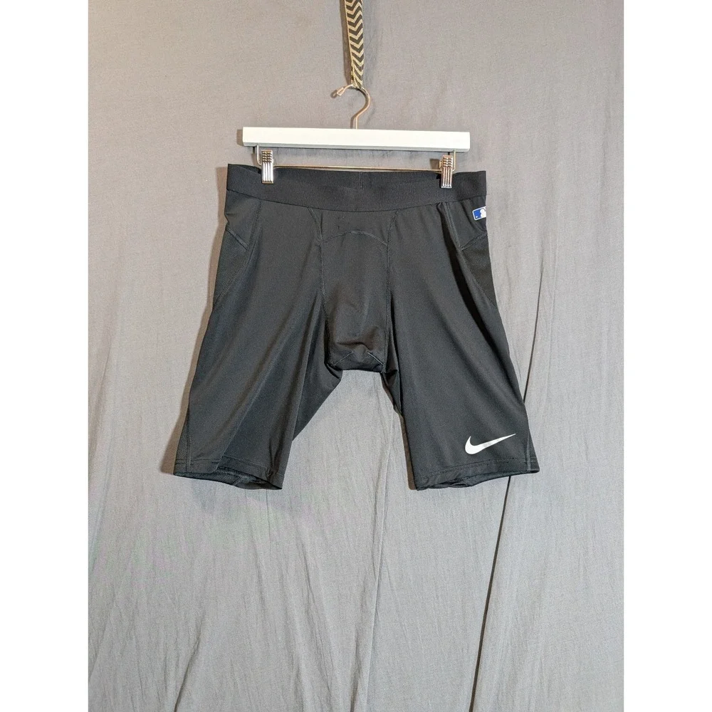 Nike Pro Hyperstrong MLB Black Compression Shorts Mens Size XL